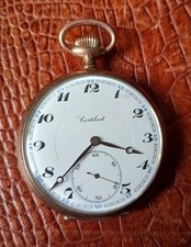 1930s Cortebert Swiss Made Silver Pocket Watch