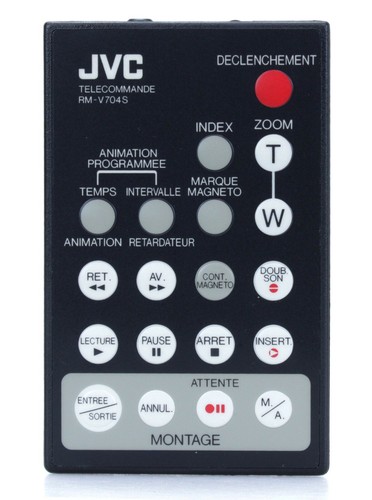 Jvc v704s télécommande - rm-v704s,
