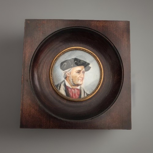 Ancienne miniature peinte - miniature, la