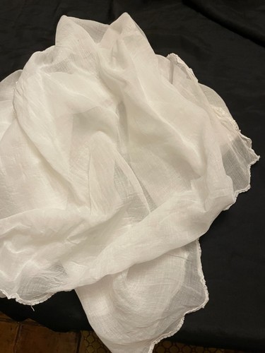 Ancien voile coton - voile,