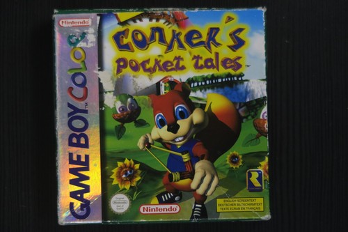 Conker pocket tales - pocket, nintendo
