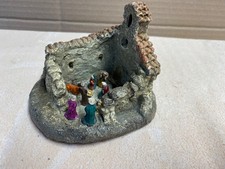 Creche en Plâtre sculpté