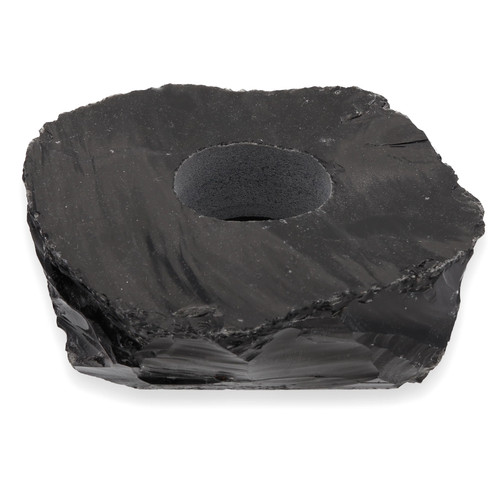 Photophore obsidienne noire - photophore,