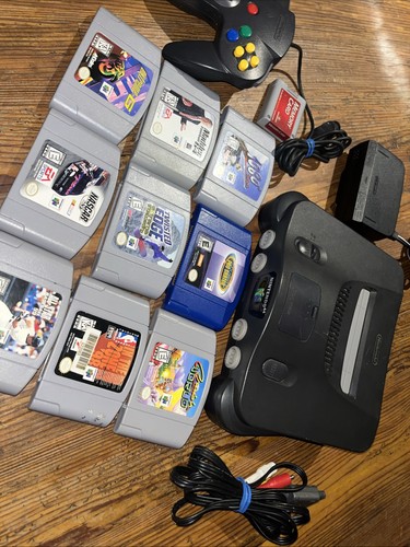 Nintendo n64 console bundle - console,