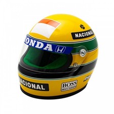 MINI HELMET 1/2 AYRTON SENNA