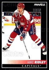 1992-93 Pinnacle Canadian #170 Mike Ridley