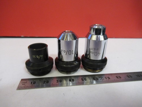 Objectifs microscope wild - objectifs,