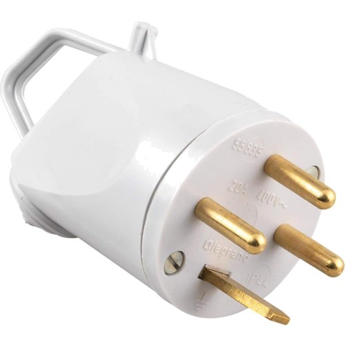 Fiche mâle legrand 20a - fiche,