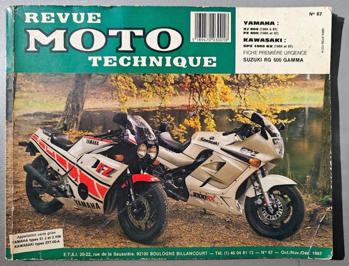 Revue technique moto yamaha - revue,