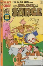 Sad Sack and the Sarge #129 VG 1978 Stock Image Low Grade