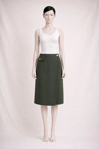 Burberry jupe portefeuille - burberry,