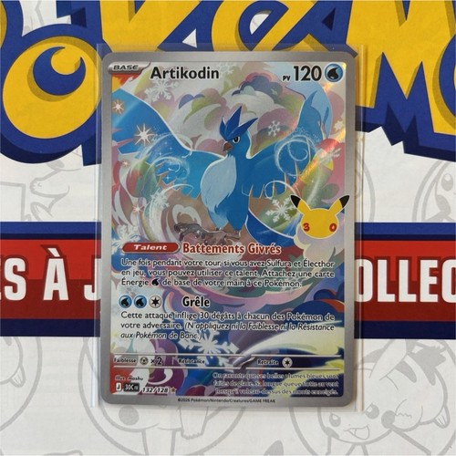 Pokémon jcc carte artikodin - pokémon,