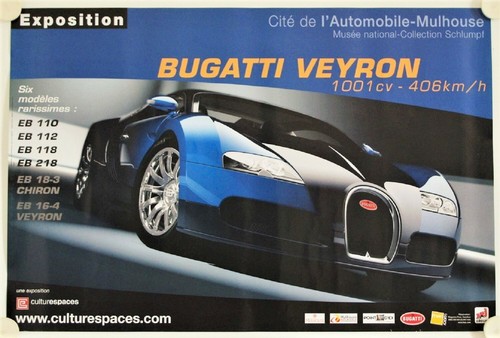 Affiche bugatti veyron - affiche,