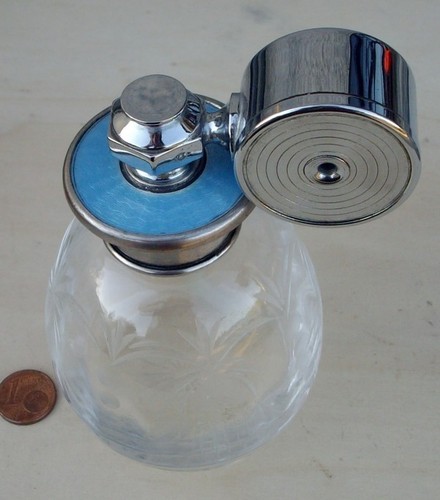 Flacon cristal taillé - s),