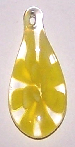 Pendentif forme goutte - en,