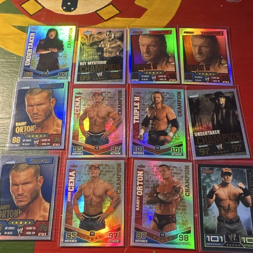 Topps wwe slam attax lot - slam,