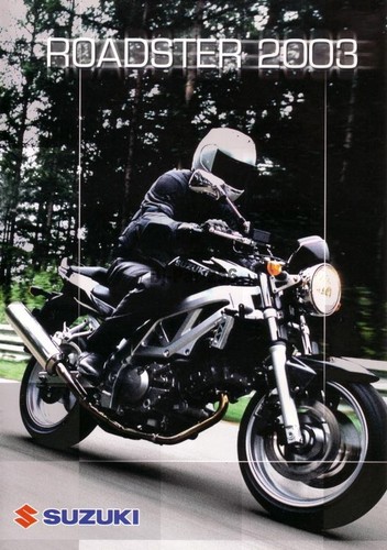 Brochure suzuki 650 gsf - sv,