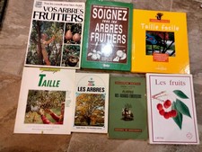 un BEAU lot 7 livres  sur les ARBRES, le JARDINAGE,   en bon état