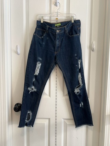 Versace jeans distressed slim - jeans,