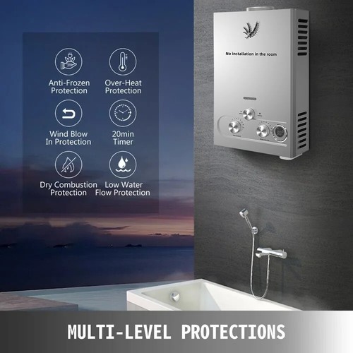 12l lpg pour douche - 12l,