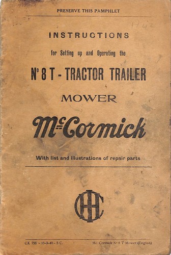 1940 mccormick 8t - ih, n°8t