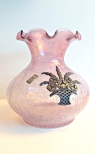 Ancien grand vase boule col - ancien,
