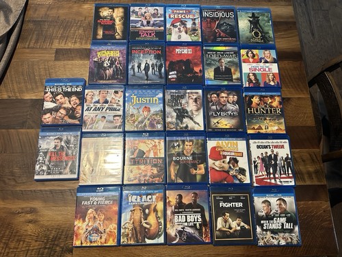 Blu ray movies lot - movies,