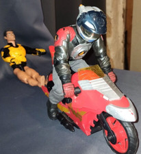 Figure 2 ACTION MAN and a racing motorcycle HASBRO MATEL1998 1999.