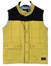 Gant The Venice Gilet Homme Grand Velours les Épaules Doublé Fermeture Faux Cou