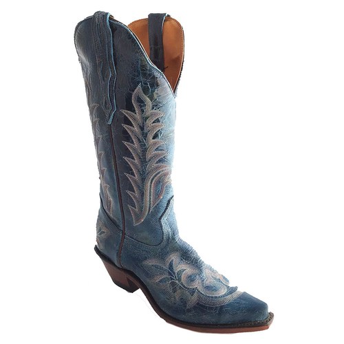 4637 bottes boulet bleu - bottes,