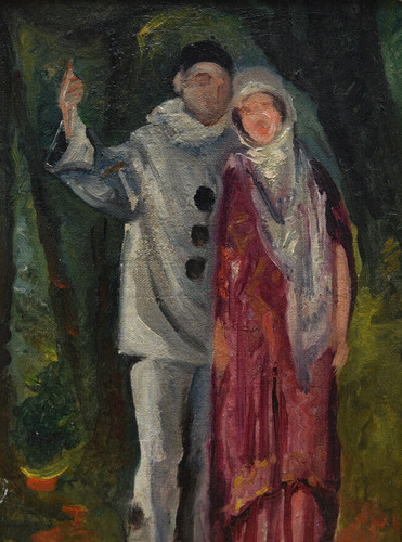 Tableau art déco baiser - déco, le