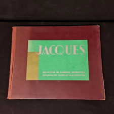 Instructifs des superchocolats Jacques en Belgique Chromo Album - circa 1940