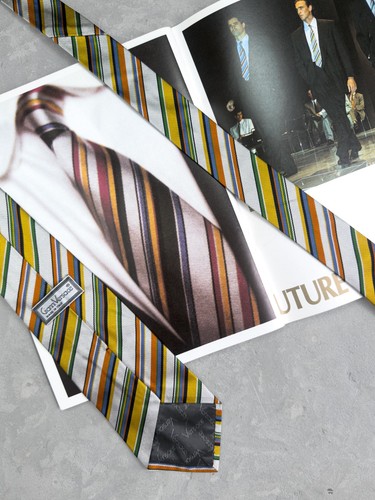 Gianni versace runway silk - runway, tie