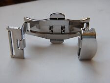 FOR 22mm TRIPLE BUCKLE FOLDING 20MM STEEL ""BUTTERFLY"" BRACELET PUSHERS