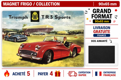 Magnet frigo triumph tr3 sport - frigo,