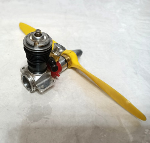 Moteur rouge avion cox - rc,
