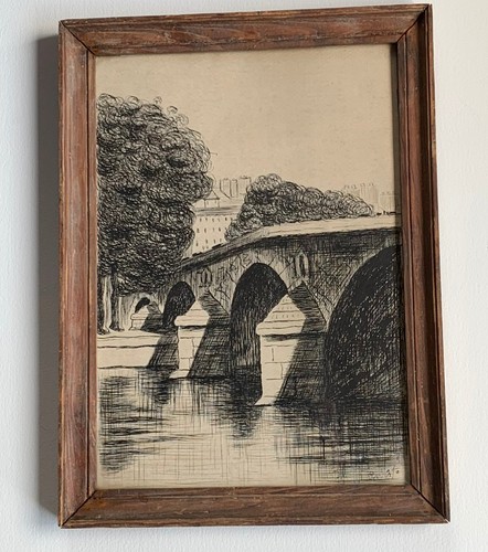 Peinture paris dessin - ,