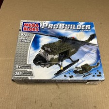 Mega Bloks ProBuilder 9786 Army Chopper  Sealed With Box Wear