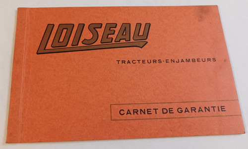 Tracteur loiseau carnet - tracteur,