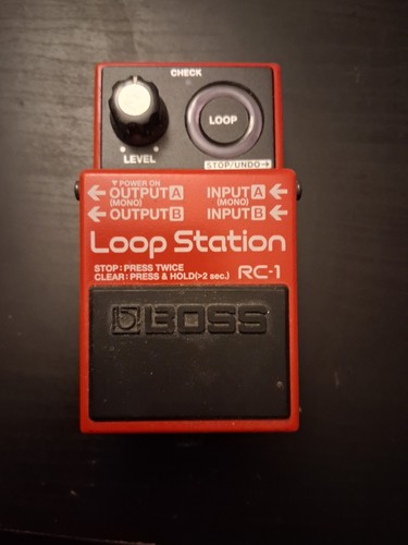 Boss loop station - boss, rc-1