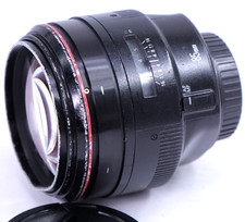 Canon EF 85mm f1.2L f1.2 L II USM Ultrasonic Lens For Parts Free US shipping