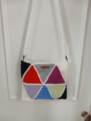 Sac bohème crochet fait - au,