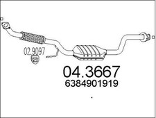 CATALYSEUR MERCEDES VITO