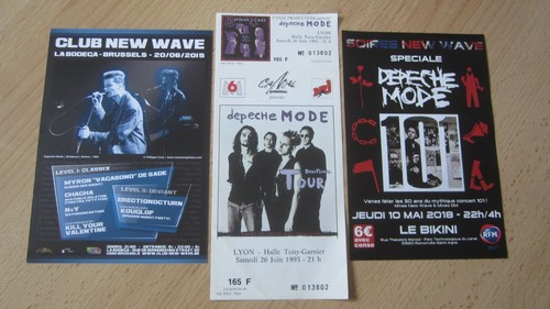 Depeche mode concert ticket - depeche,