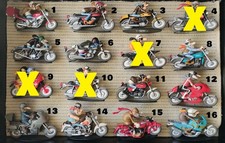 Figurines moto Joe Bar Team en