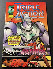 Triple Action #1 Amazon Gazonga / Gigantor - 1993 Eternity - Bagged & Boarded