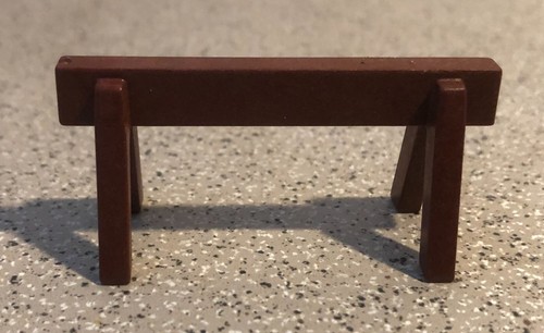 Playmobil petit tréteau brun