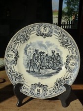 Assiette Boch Kéramis