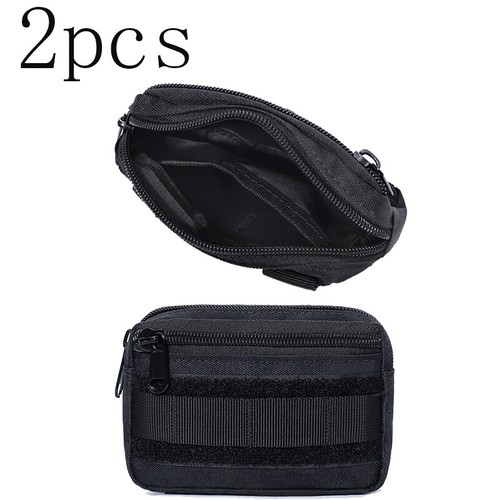 2pcs black tactical accessory - black,