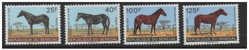 Sénégal 1971 chevaux horses - 1971,